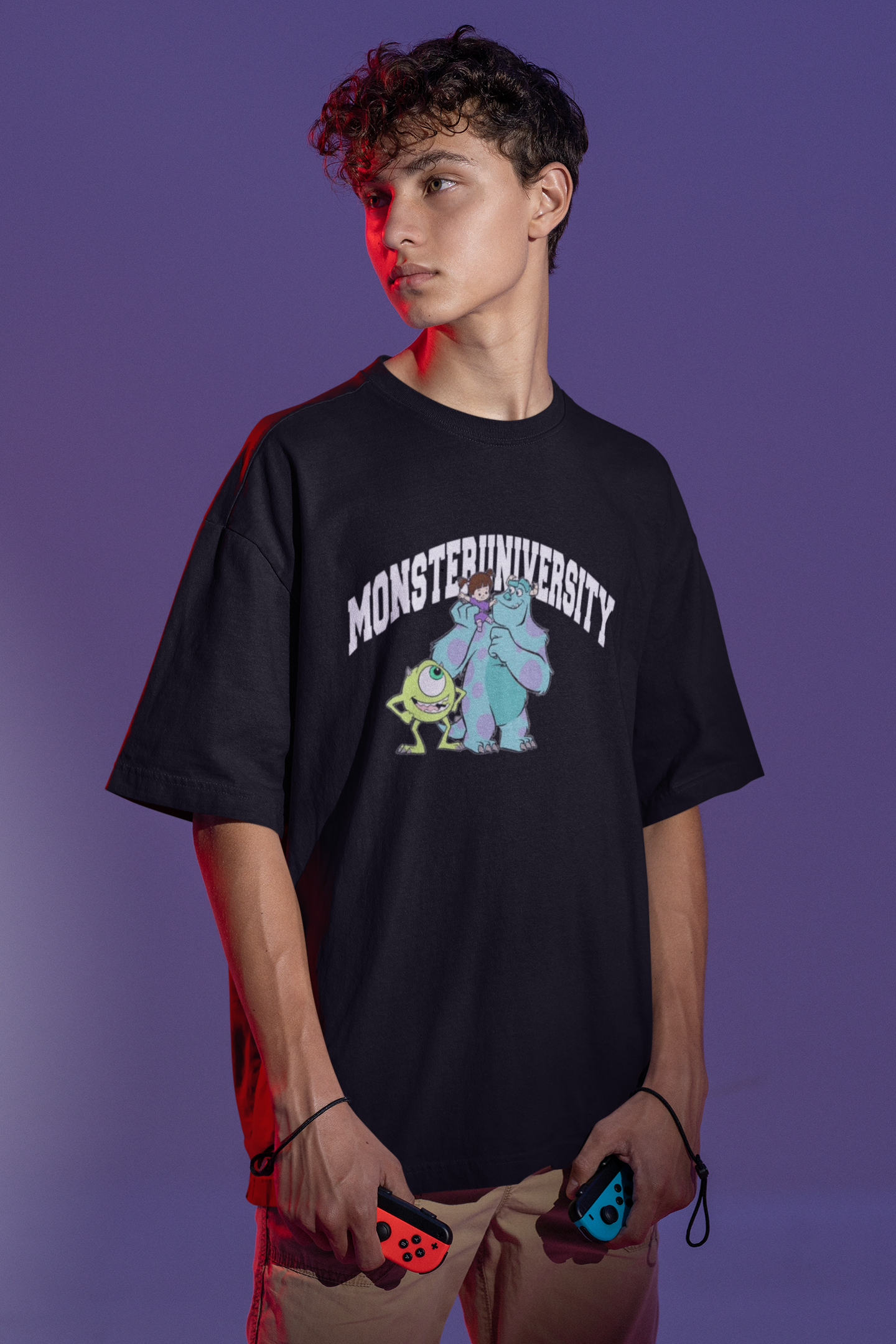 MONSTER UNIVERSITY OVERSIZED T-SHIRT